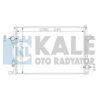 KALE BMW Радиатор охлаждения 5 E39,7 E38 520/750 KALE OTO RADYATOR 341915