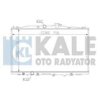 KALE HONDA Радиатор охлаждения Accord VII 2.4 03- KALE OTO RADYATOR 341955 (фото 1)