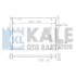 KALE NISSAN Радиатор охлаждения Qashqai 1.6/2.0 07- 342055
