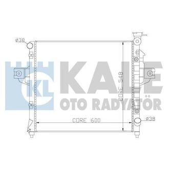 KALE JEEP Радиатор охлаждения Grand Cherokee II 4.7 99- KALE OTO RADYATOR 342085 (фото 1)