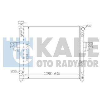 KALE JEEP Радиатор охлаждения Grand Cherokee II 4.0 99- KALE OTO RADYATOR 342095