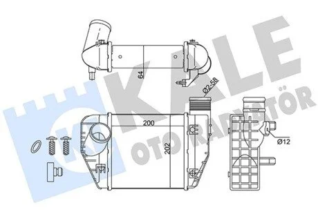 Теплообмінник KALE OTO RADYATOR 342200
