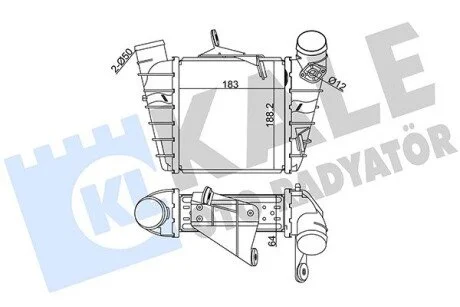 Теплообмінник KALE OTO RADYATOR 342300