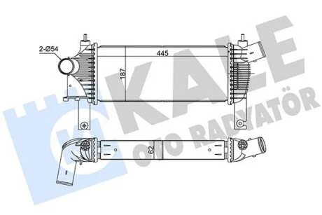 Теплообмінник KALE OTO RADYATOR 342355
