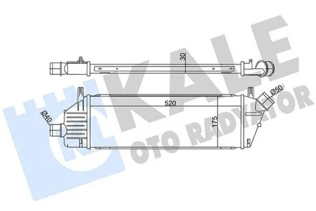 Теплообмінник KALE OTO RADYATOR 342360