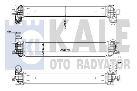 Теплообмінник KALE OTO RADYATOR 342385 (фото 1)