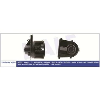 Вентилятор KALE OTO RADYATOR 342670