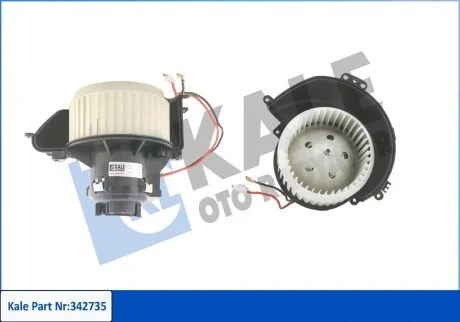 Електровентилятор обігрівача Astra H (04-) KALE OTO RADYATOR 342735