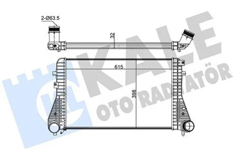 Теплообмінник KALE OTO RADYATOR 342900