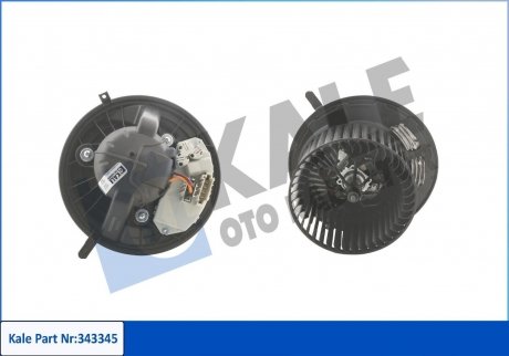 KALE BMW Вентилятор салона 1 E81/87,3 E90,X1 E84,X3 F25,X4 F25,Z4 KALE OTO RADYATOR 343345