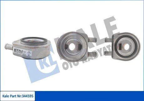 KALE HYUNDAI Масляный радиатор Accent II,Elantra,Getz,Santa Fe I,Tucson,Kia Carens,Cerato,Sportage 2.0CRDi KALE OTO RADYATOR 344595