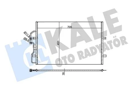Задній ліхтар KALE OTO RADYATOR 345670