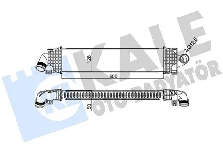 Теплообмінник KALE OTO RADYATOR 346900