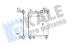 Радіатор охолодження двигуна (паяний) Hyundai Getz (02-) МКПП 1.1i, 1.3i, 1.4i, 1.6i KALE OTO RADYATOR 348330 (фото 1)