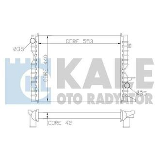 Теплообмінник KALE OTO RADYATOR 350600