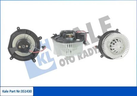 Электровентилятор отопителя MB E-Class W211 (02-) KALE OTO RADYATOR 351430 (фото 1)