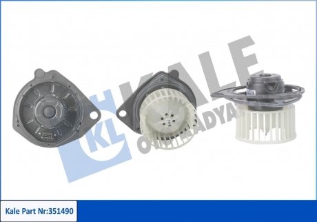 KALE VOLVO Вентилятор салона 740/960 88- KALE OTO RADYATOR 351490