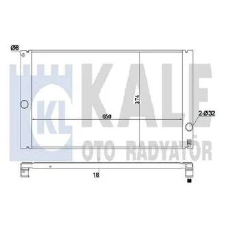Теплообмінник KALE OTO RADYATOR 352800