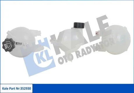 Бачок расширительный Citroen C-Elysee, C2, C3 I, C4, Ds3, Jumpy, Spacetourer - P KALE OTO RADYATOR 352930