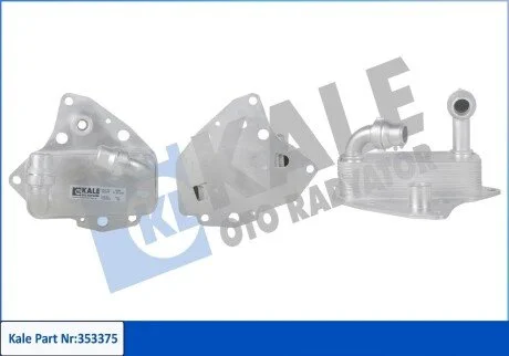 Радиатор масляный Alfa Romeo Mito - Fiat Bravo Ii, Doblo Mpv, Doblo KAL KALE OTO RADYATOR 353375