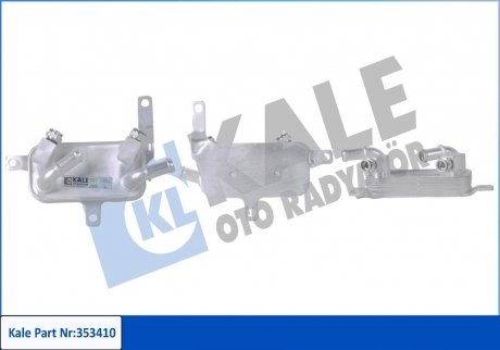 KALE OPEL Масляный радиатор Corsa D 1.4 06- KALE OTO RADYATOR 353410 (фото 1)