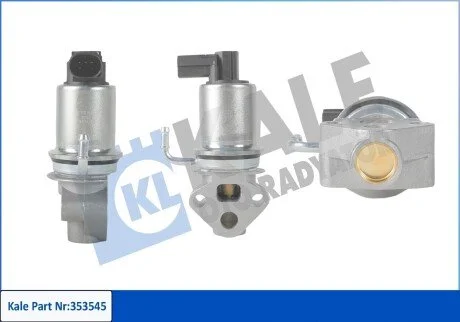 Клапан EGR Audi A3, Seat Alhambra, Altea, Leon, Toledo III KALE OTO RAD KALE OTO RADYATOR 353545 (фото 1)
