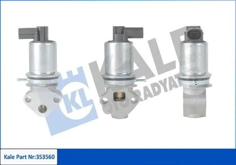 Клапан EGR Audi A2, Seat Arosa, Cordoba, Ibiza III KALE OTO RADYATOR 353560 (фото 1)