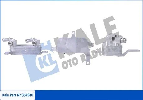 KALE OPEL Масляный радиатор Corsa D 1.4 10- KALE OTO RADYATOR 354940
