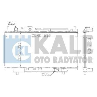 KALE MAZDA Радиатор охлаждения 323 C/P/S V 1.3/2.0D 94- KALE OTO RADYATOR 359800 (фото 1)