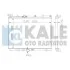 KALE CITROEN Радиатор охлаждения C5 I,II 1.8 16V 01-,Peugeot 406/607 1.8/2.0HDI KALE OTO RADYATOR 364500 (фото 1)