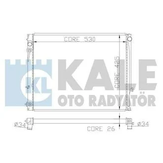 Теплообмінник KALE OTO RADYATOR 365200