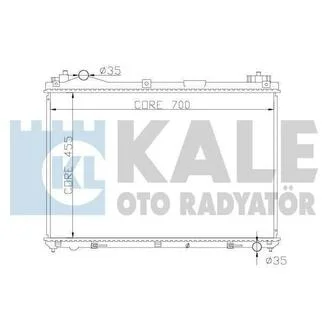 KALE SUZUKI Радиатор охлаждения Grand Vitara II 1.6/2.7/3.2 05- KALE OTO RADYATOR 365400