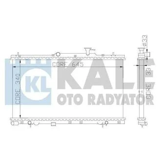 KALE HYUNDAI Радиатор охлаждения Accent II 1.3/1.5 00- KALE OTO RADYATOR 369000
