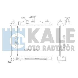 KALE HYUNDAI Радиатор охлаждения Getz 1.3/1.4 02- KALE OTO RADYATOR 369600 (фото 1)