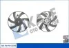 KALE VW Вентилятор радиатора прав.300mm Caddy II,Polo 1.4/1.9D 415900