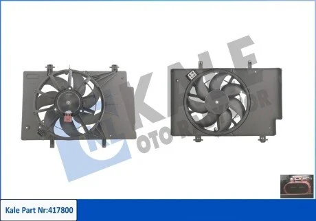 Вентилятор KALE OTO RADYATOR 417800