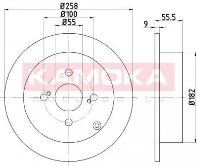 Автозапчасть KAMOKA 103148