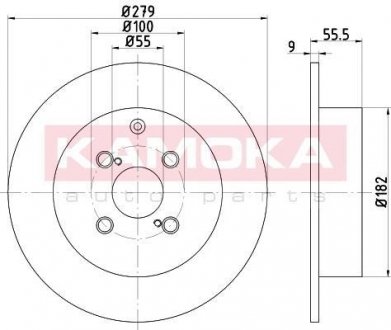 Автозапчасть KAMOKA 103149