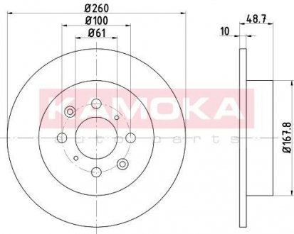 Автозапчасть KAMOKA 103151