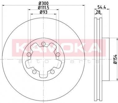 Автозапчастина KAMOKA 103273