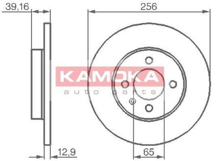 Гальмiвнi диски KAMOKA 103410
