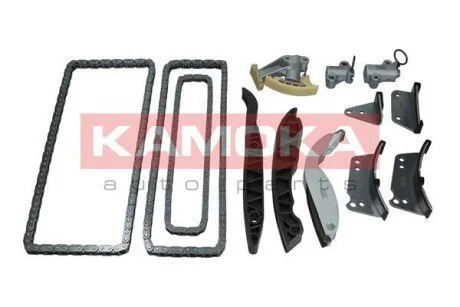 Комплект ланцюга ГРМ Hyundai H-1 (TQ)/Kia Sorento I (JC) 2.5CRDi 01- KAMOKA 7001606 (фото 1)