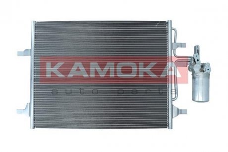 Радіатор кондиціонера (без осушувача) Volvo S60/V60/XC60 10- KAMOKA 7800055
