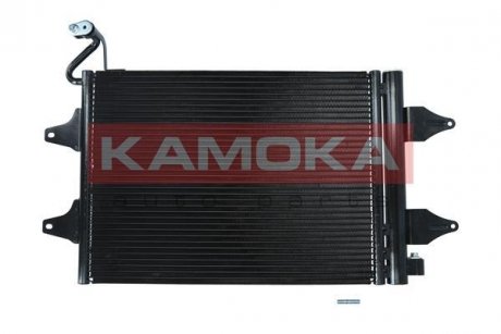 Радіатор кондиціонера Skoda Fabia 99-14/Roomster 06-15 KAMOKA 7800166 (фото 1)
