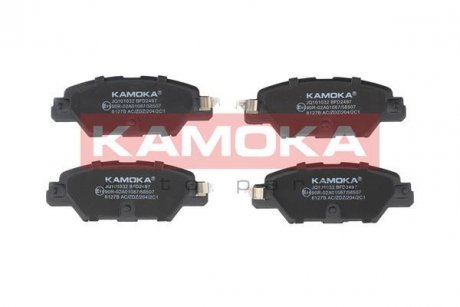 Комплект тормозных колодок, дисковый тормоз KAMOKA JQ101032 (фото 1)