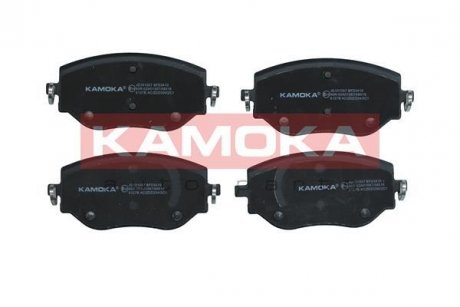 Комплект тормозных колодок, дисковый тормоз KAMOKA JQ101057 (фото 1)