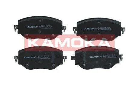 Комплект тормозных колодок, дисковый тормоз KAMOKA JQ101057