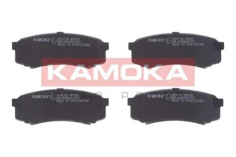 Гальмівні колодки, дискове гальмо (набір) KAMOKA JQ101109