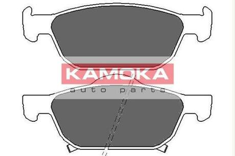 Гальмівні колодки, дискове гальмо (набір) KAMOKA JQ101138 (фото 1)