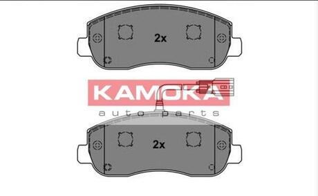 Гальмівні колодки, дискове гальмо (набір) KAMOKA JQ101139 (фото 1)